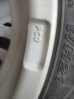 FIAT 500E sada kol s pneu - 6