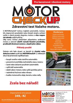 Test zdravotního stavu motoru MOTORcheckUP - 6