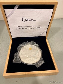 Strieborné kilogramové mince ČM - 6