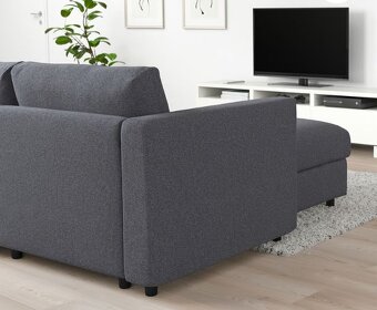 Gauč IKEA VIMLE jako nový, šedá - 6