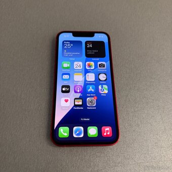 iPhone 13 mini 128GB červený, pěkný stav, 12 měsíců záruka - 6
