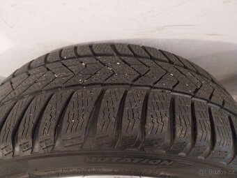 Alu kola Škoda Trifid 5x112 R17 zimní Pirelli Scotto zero 3 - 6