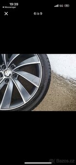 Alu kola r18. Zimní gumy - 6