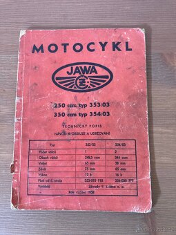 Návody Jawa 50/555 Jawa 250 - 6