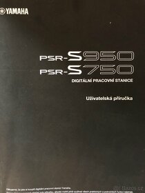 Klávesy YAMAHA PSR-S750 - 6