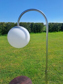 chromovaná stojanová lampa J. HALABALA - 6