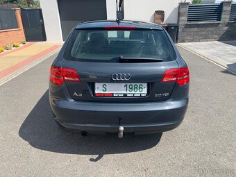 AUDI A3 Sportback 2.0 TDI-103kw,r.v.2010,1.maj.,servis AUDI - 6