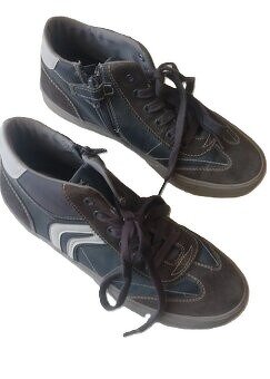 Geox tenisky botasky  kožené na zip 38 - 6
