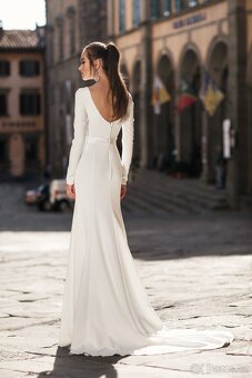 Luxusní nenošené svatební šaty, MARIGOLD, XS/S- 34/36 EU - 6