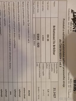 Briketovaci lis Briklis Brikstar EK 20 - 6