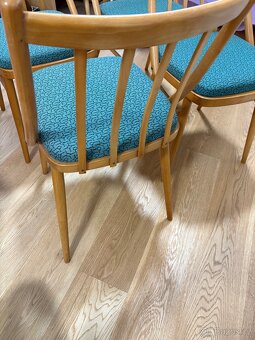 Dřevěné retro židle - 6