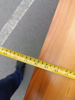 S DOVOZEM jídelní set masiv. stůl, lavice a 3 stoličky židle - 6