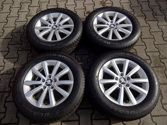 ZÁNOVNÍ ZIMNÍ ORIGINÁL VW 16" 5x112 pneu 215/60R16 - 6