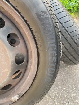 Letní Pneu 205/55/16 Bridgestone Turanza na plech disku - 6