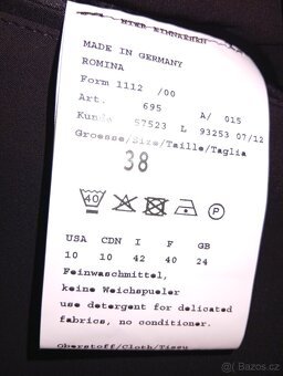 závodní jezdecké sako PIKEUR, vel.38 , j.nové - 6