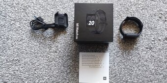 Xiaomi Mi Watch Lite – černé, rozbalené, s nabíječkou - 6
