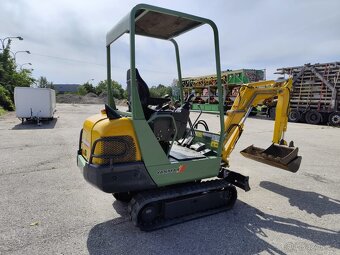 Minibagr Yanmar B15 /1600kg/, 2x lyžica - 6