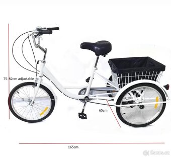 20palcová tříkolka pro dospělé, 8rychlostn - 6