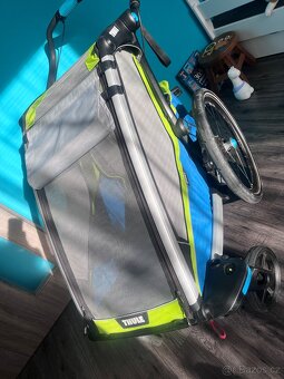 Thule Chariot Sport 1 zelenomodrý - 6