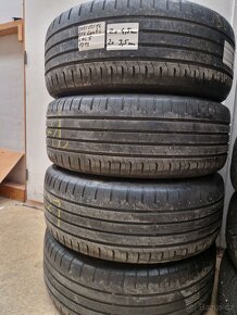 Alu kola 6.5Jx16 ET 45, 5x112, pneu 205/55 R16 91V Continent - 6
