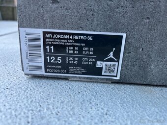 Jordan 4 retro SE "wet cement" - 6
