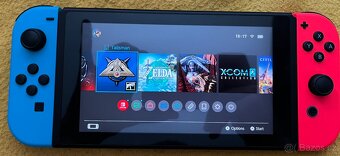 Nintendo Switch+Pro ovladač+MemoryCard+Obal+Sklo - 6