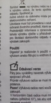 Prodám digestoř - 6