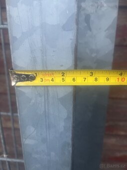 Dvoukřídlá Brána pozink 6,7 m - 6