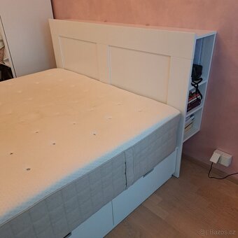 Ikea BRIMNES 160x200 Postel - 6