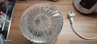 Stará broušená váza Topp stav - 6