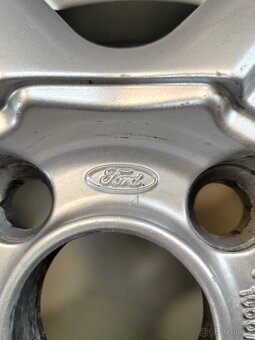 ALU disky na Ford Escort 13" + Originální střed. krytky For - 6