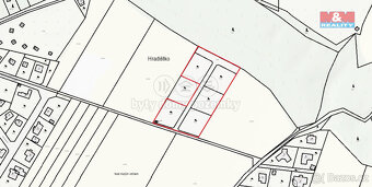 Prodej pozemku k bydlení, 6923 m², Hradištko pod Medníkem - 6
