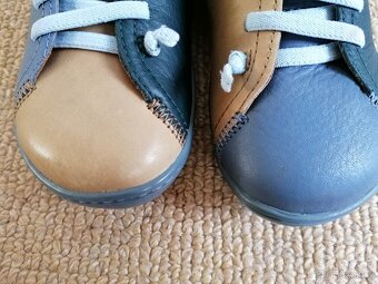 Dvoubarevné kotníkové kožené celoroční boty Camper, v. 30 - 6