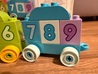 LEGO DUPLO vláčky - TOP stav, vše 100% kompletní + BONUS - 6