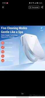 SmartMi Bidetovací WC Sedátko - 6