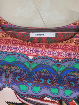 Šaty Desigual velikost 40 - 6