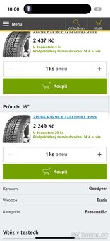 Pneumatiky 216/65 R16 - 6