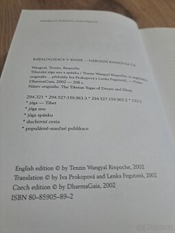 Tibetská jóga snu a spánku , Wangyal - 6