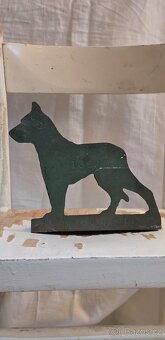 Staffbull mosazná dveřní zarážka - 6
