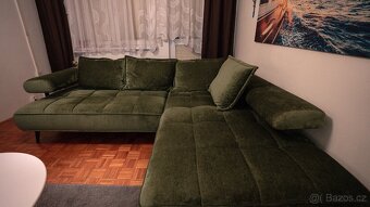 Rohová sedací souprava MONTELLA, rozkládací - 6