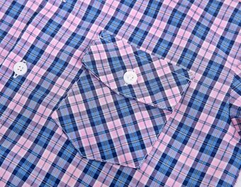 Chlapecké bavlněné kostkované košile Bienzoe.Vel.110/5kusů/ - 6