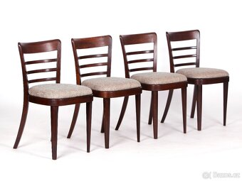 Kvalitní české jídelní židle TON, super stav, 4 kusy. - 6