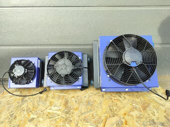 Chladič hydraulického oleje, ventilátor, hydraulický chladič - 6