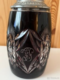 Starožitný pivní korbel - 6