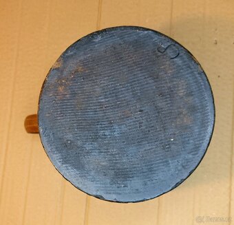 Starý krásný kameninový krajáč TOP stav - 6