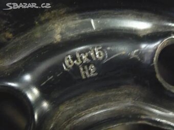 Disk Škoda 15", kolo15",ocelový disk 15. - - 6