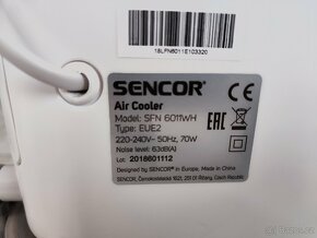 Sencor SFN 6011WH Ochlazovač Zvlhčovač 3v1 - 6