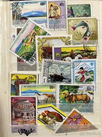 Sbírka známek mix - 6