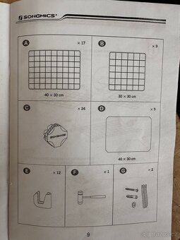 Úložná jednotka pro kovové kostky SONGMICS - 6