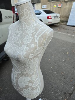 Stojan na oblečení 30x30 výšká 140 cm - 6